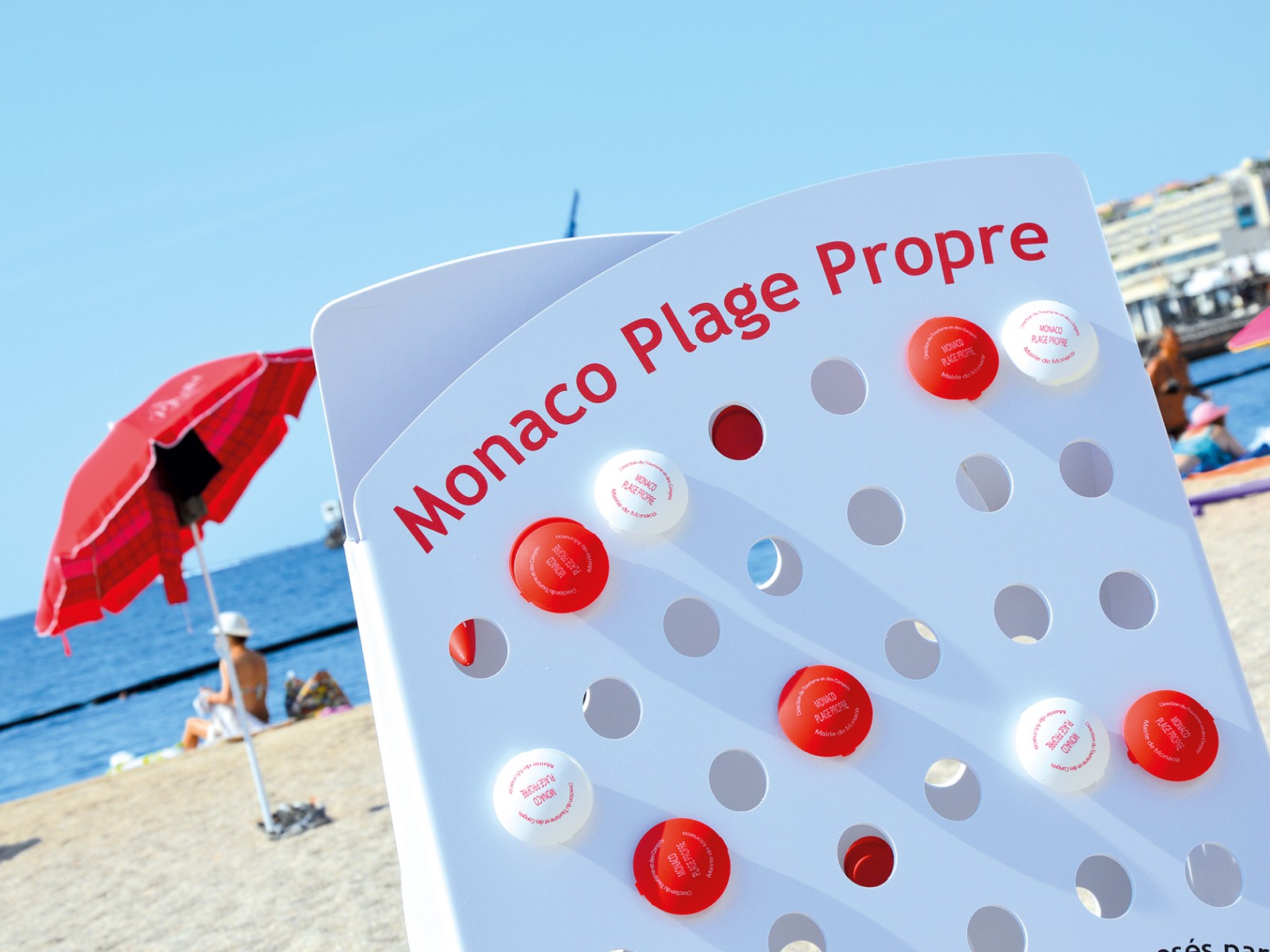 Monaco Plage Propre