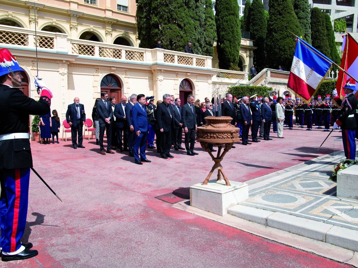 Le Maire à la cérémonie de la Flamme du Soldat Inconnu