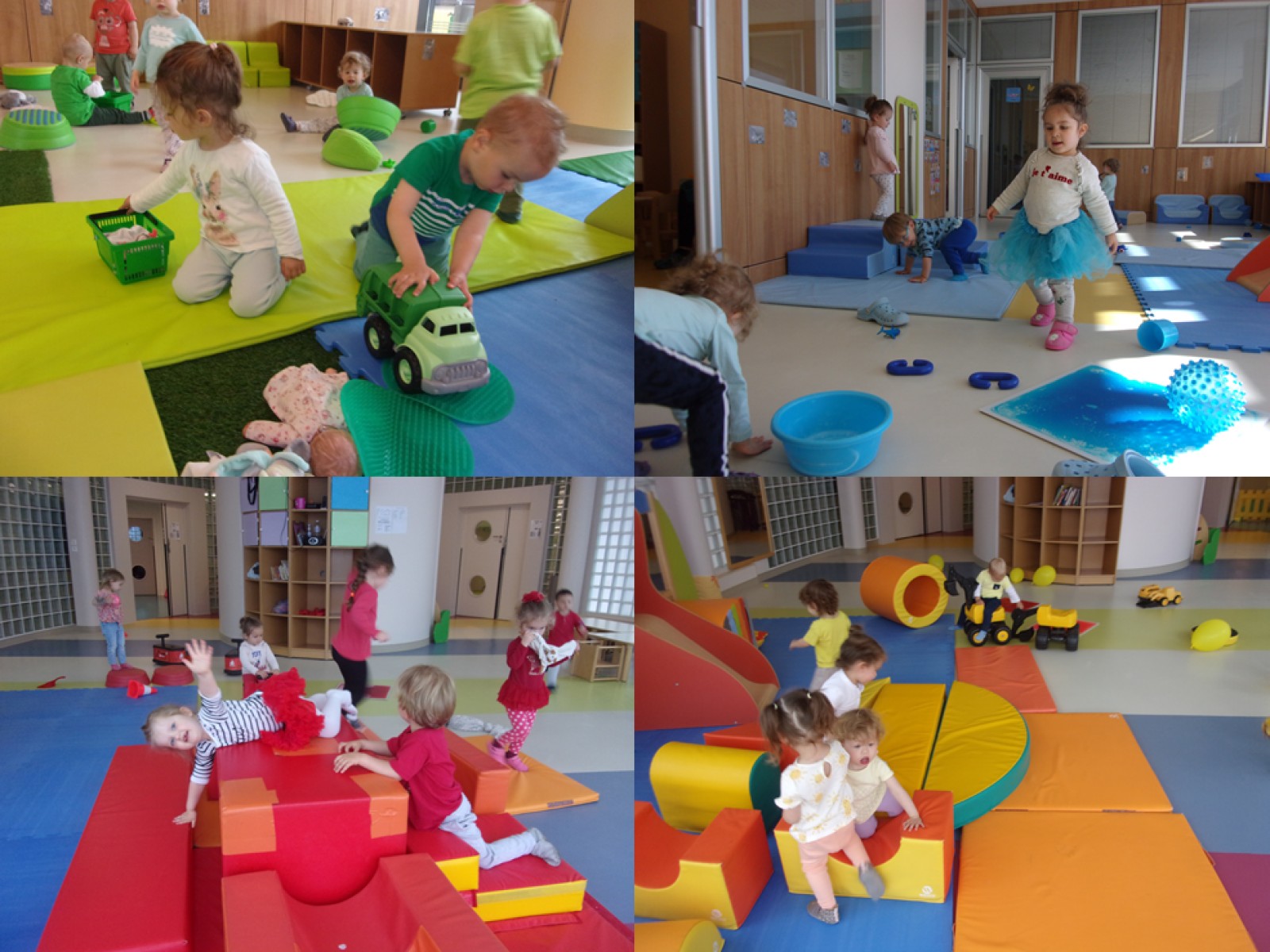 Atelier "5 sens" de la crèche L'île aux Bambins