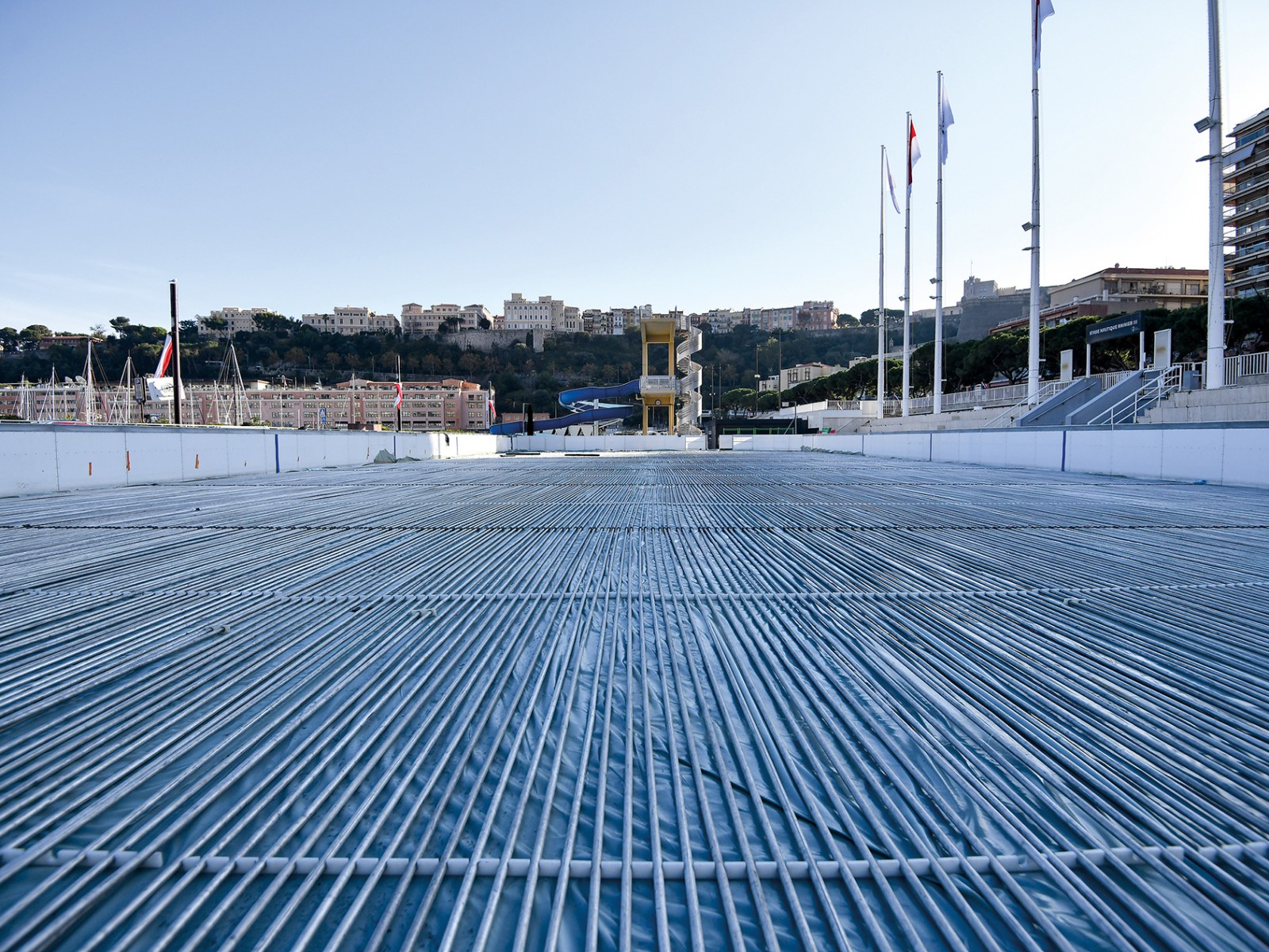 L’envers du décor de la patinoire