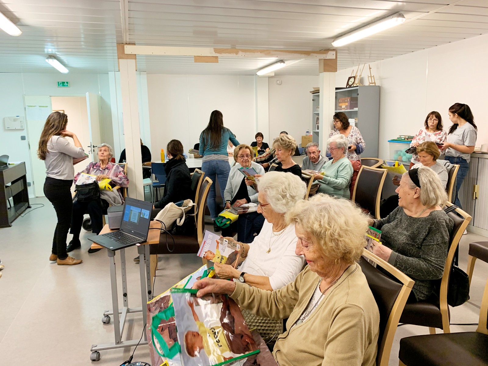 De nouveaux ateliers au Club le Temps de Vivre