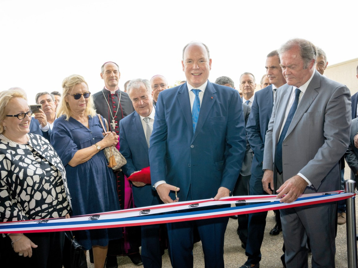 INAUGURATION DU MUSEE ARCHEOLOGIQUE PRINCE RAINIER III