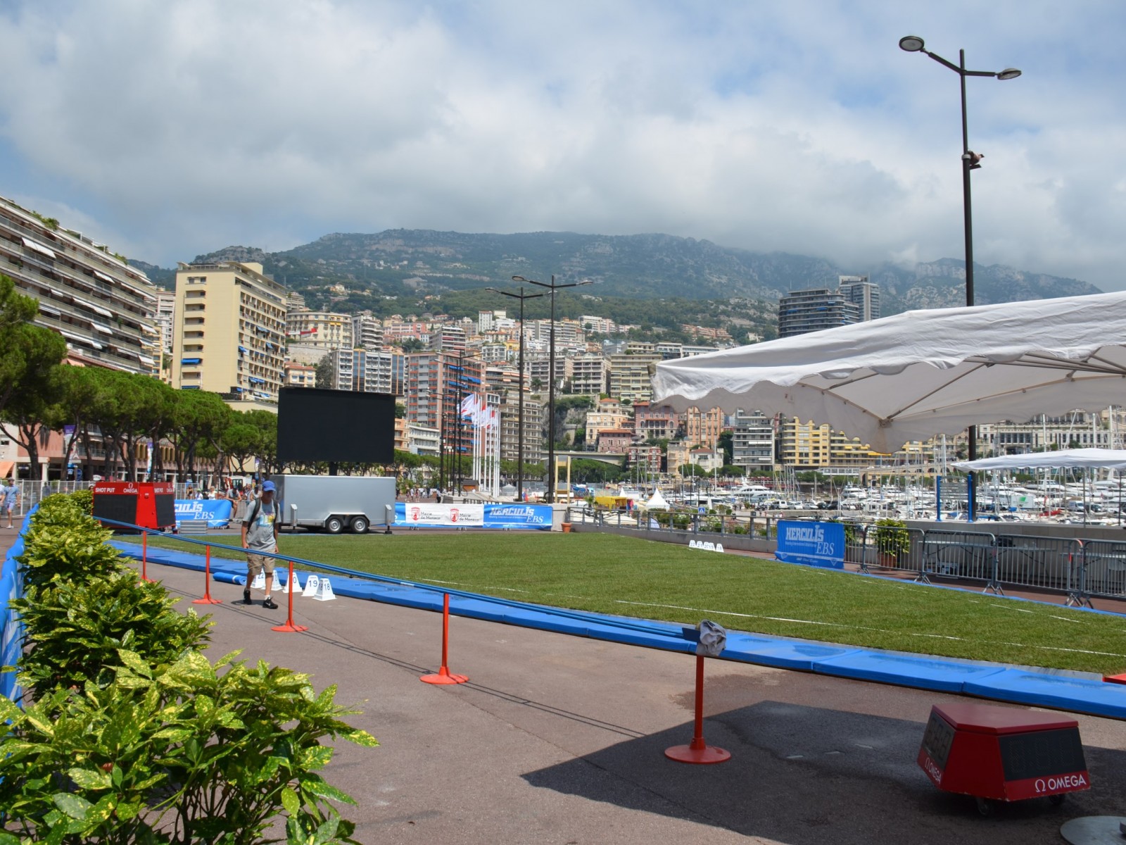 Herculis « City Jump » au Port Hercule