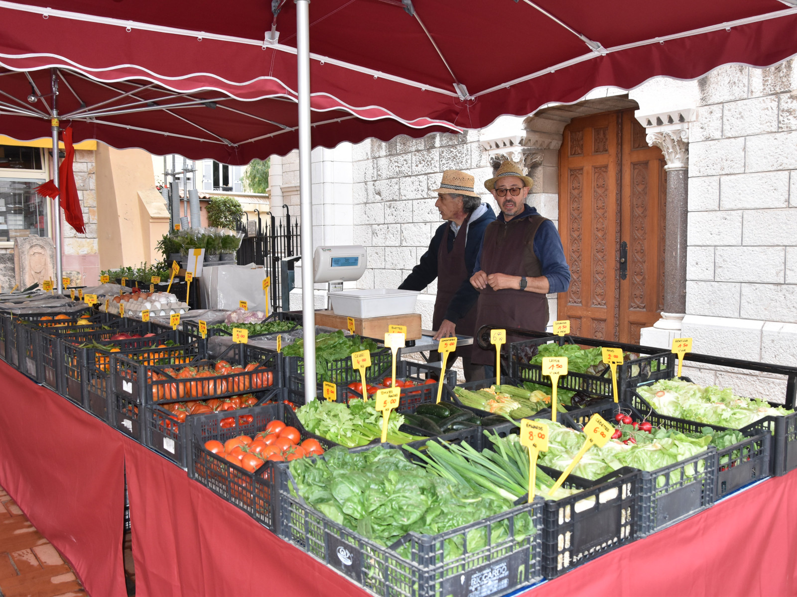 C'est nouveau : le Petit Marché de Monaco-Ville