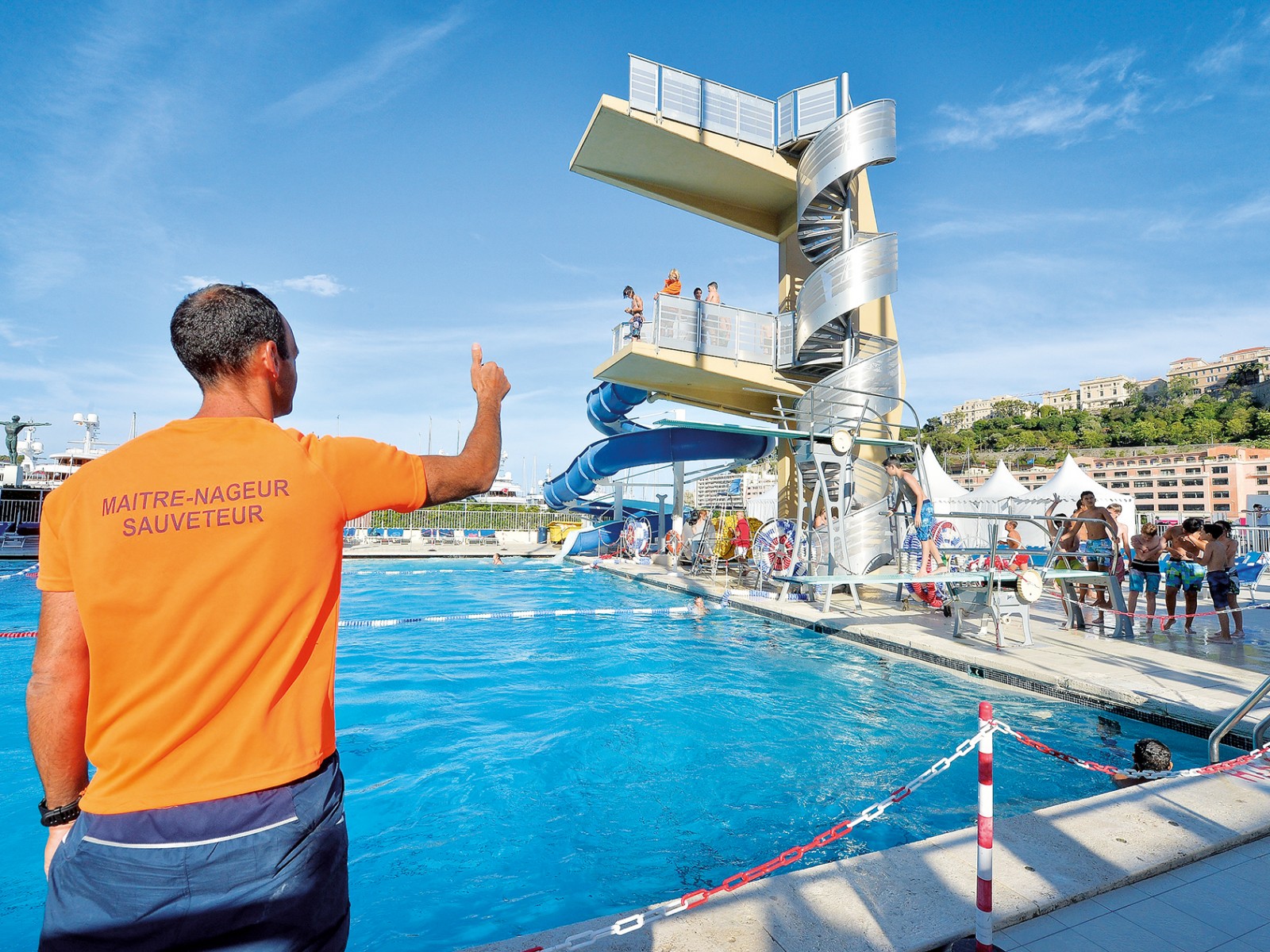 Fermeture du Stade Nautique Rainier III