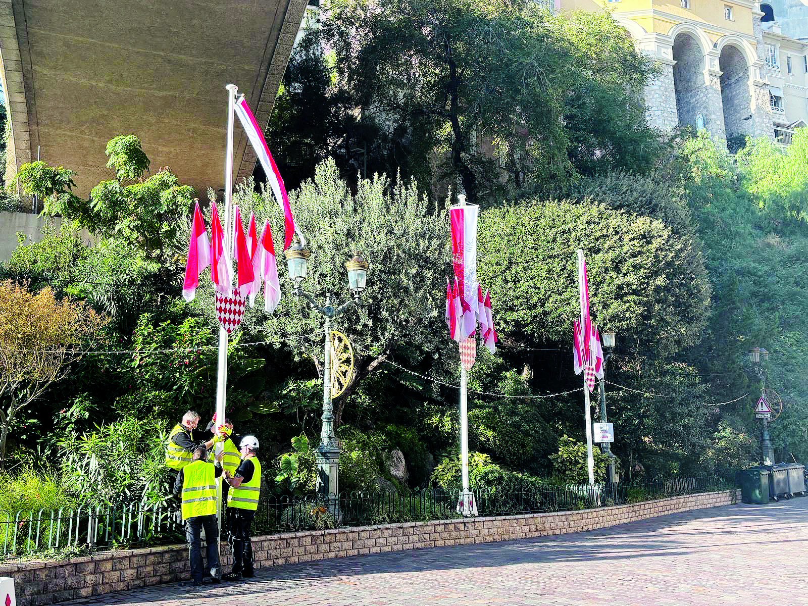 Zoom sur… le pavoisement de la Fête Nationale