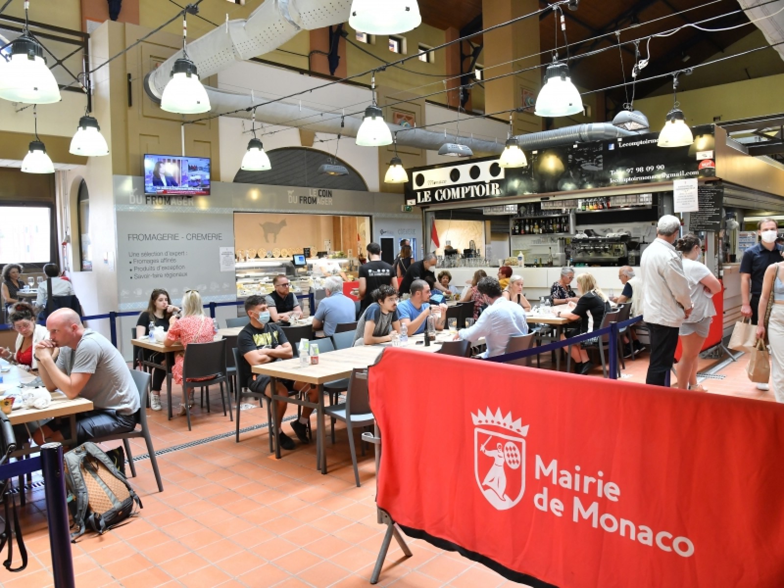 Animations au marché de la Condamine