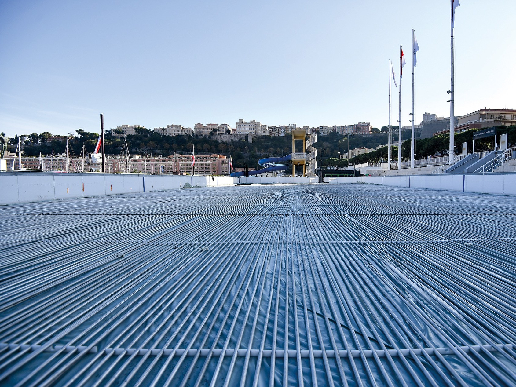 L’envers du décor de la patinoire