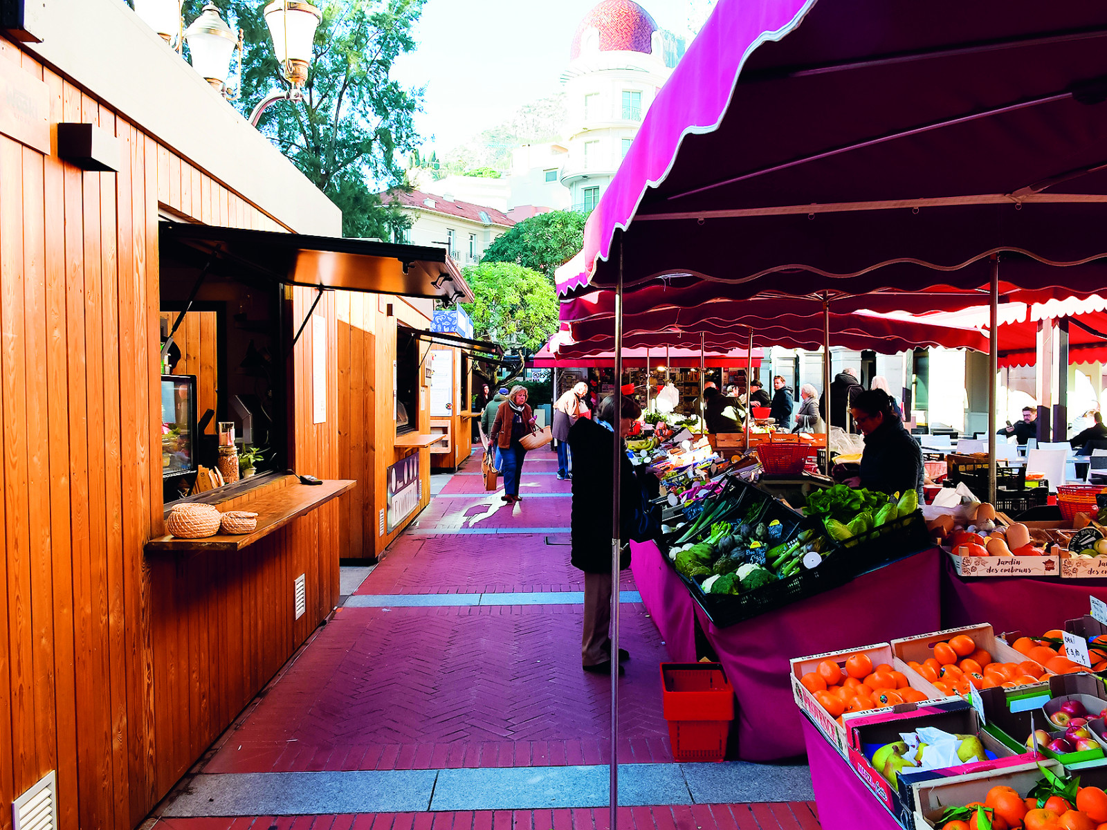 Le Marché de la Condamine relocalisé pendant le Grand Prix