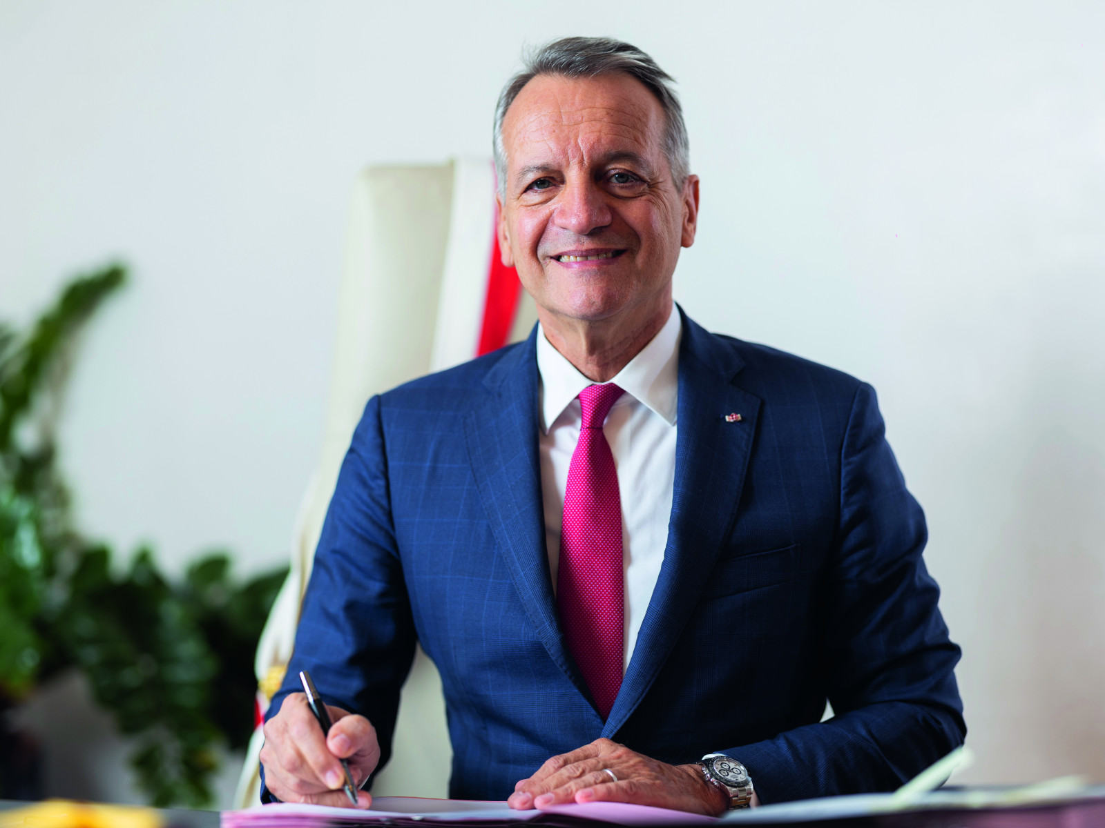 Parole au Maire Georges Marsan