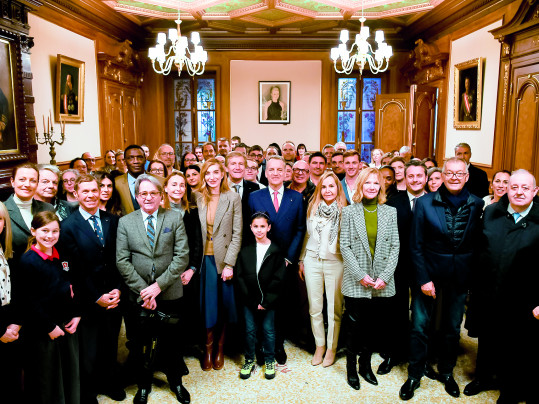 Réception des nouveaux Monégasques en Mairie