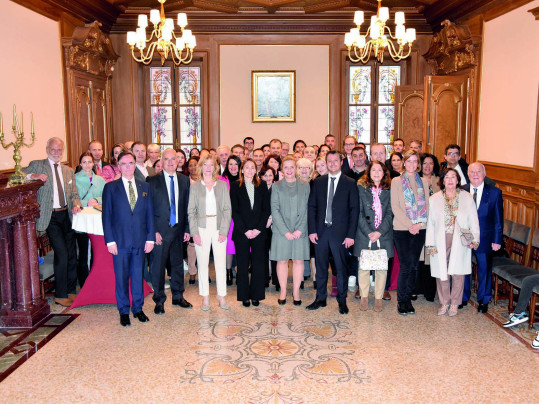 Réception en l'honneur des nouveaux Monégasques