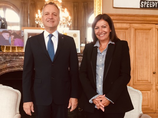 Le Maire rencontre Anne Hidalgo