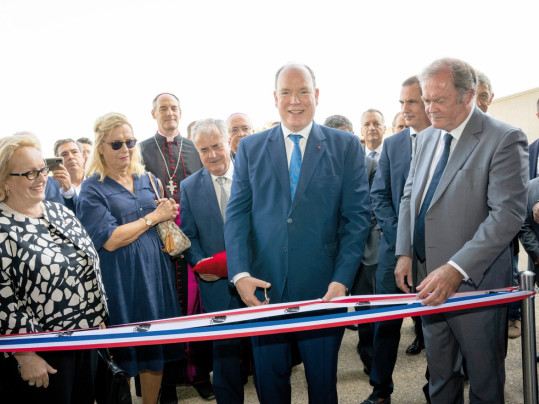 INAUGURATION DU MUSEE ARCHEOLOGIQUE PRINCE RAINIER III