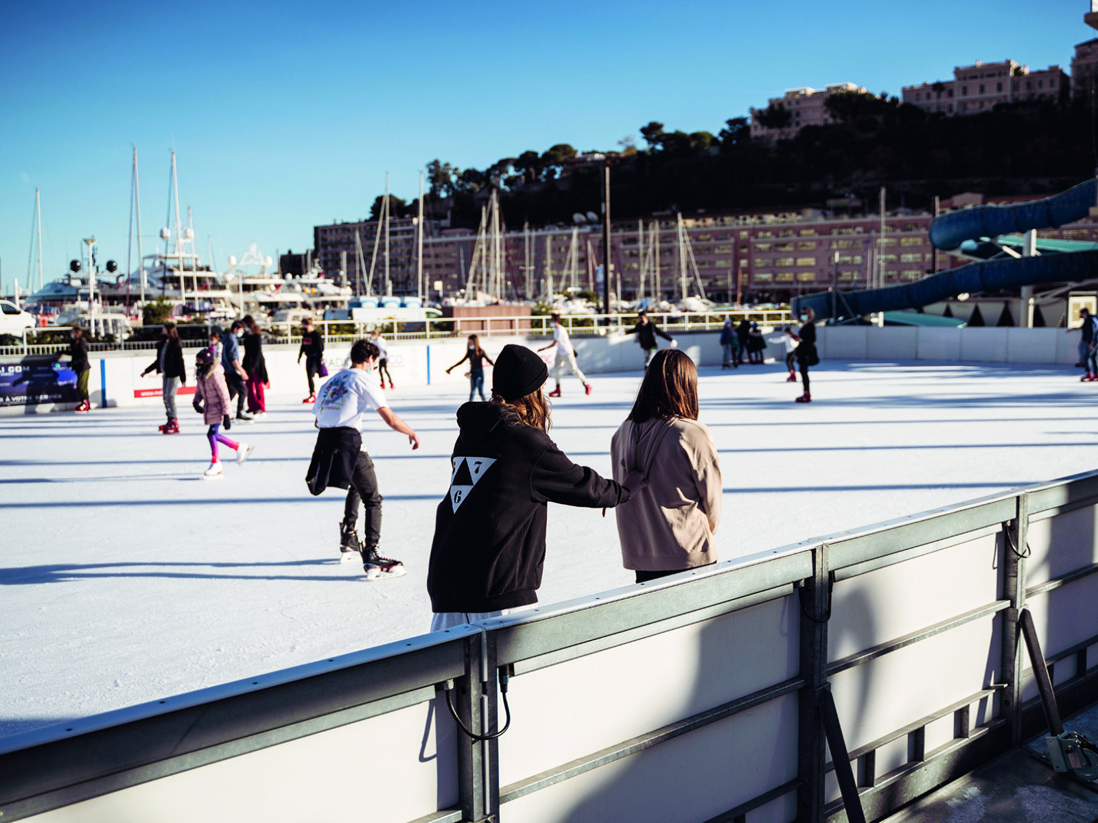 Le grand retour de la patinoire cet hiver au Port Hercule