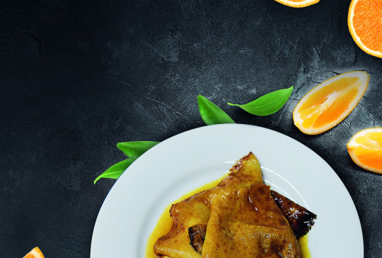Les crêpes Suzette