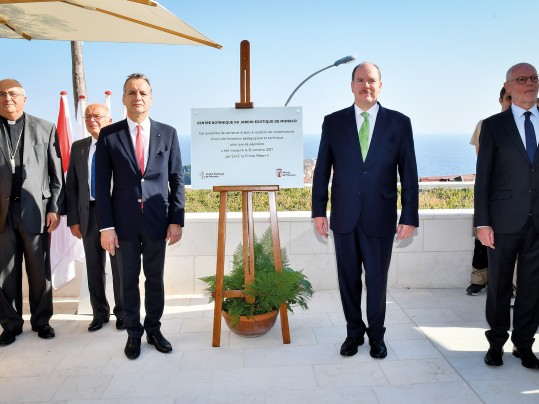 Le nouveau Centre Botanique du Jardin Exotique inauguré