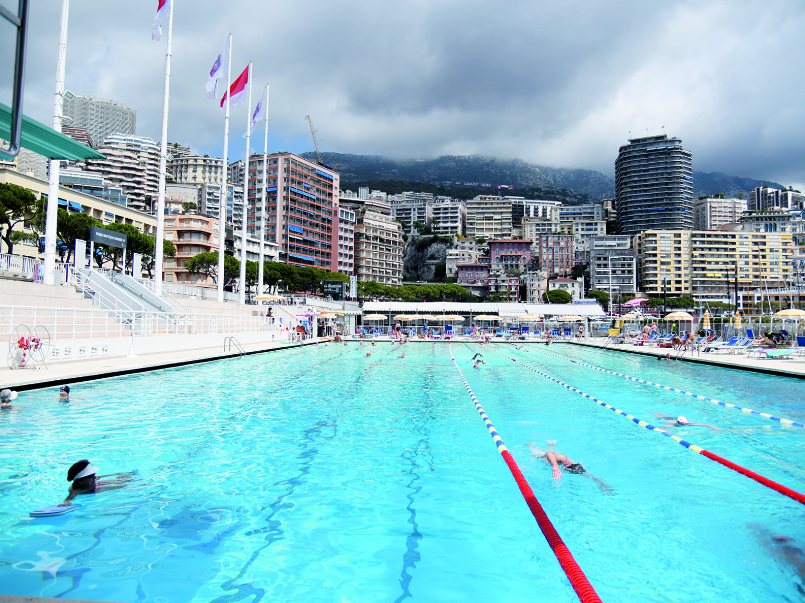 Réouverture du Stade Nautique Rainier III