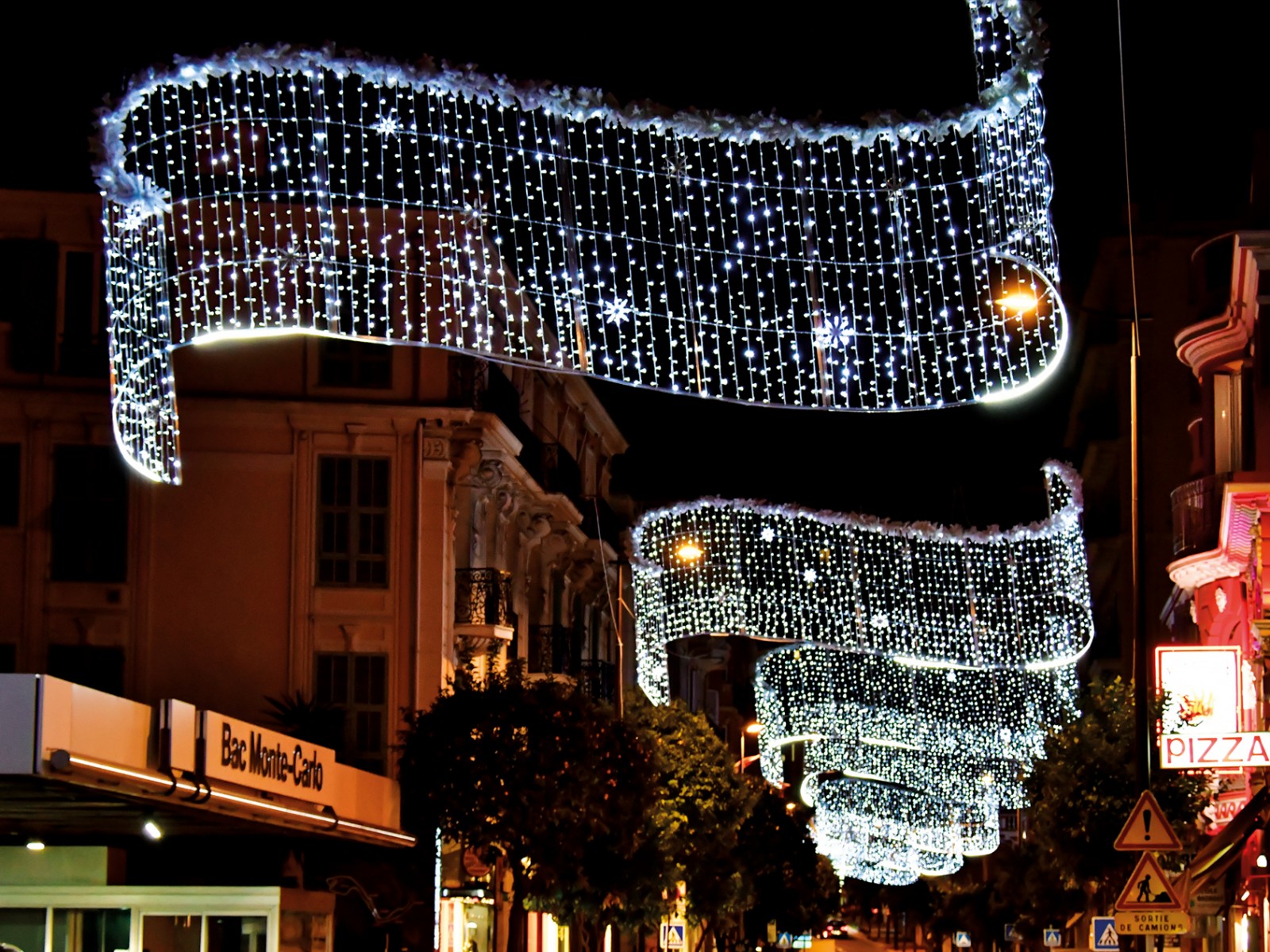 Les illuminations de la ville