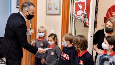 Des Saint Nicolas en chocolat pour près de 400 enfants