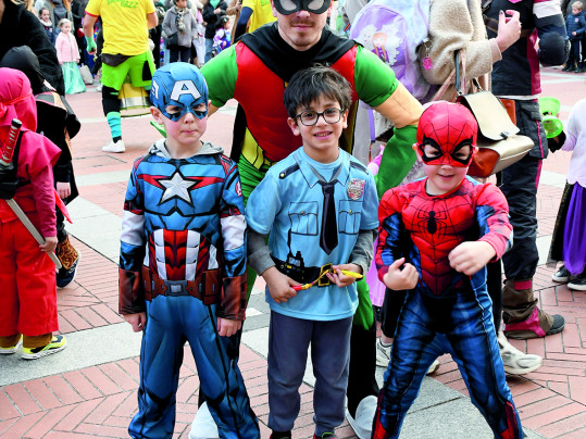 Carnaval réussi pour les Super-héros !
