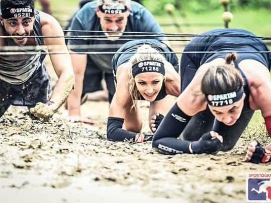 Six adhérents du Hercule Fitness Club à la Spartan Race de Carcassonne !