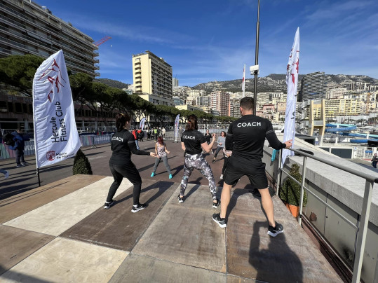 Participation de l'Hercule Fitness Club au Monaco Run : retour en images