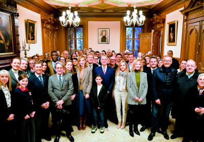 Réception des nouveaux Monégasques en Mairie