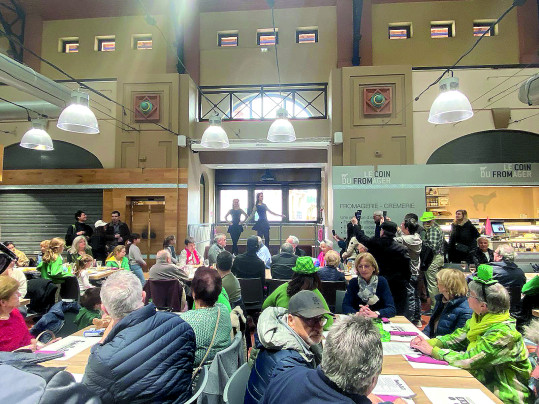 La Saint Patrick au Marché de la Condamine