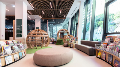 Médiathèque Caroline : nouvel écrin culturel au cœur de Monaco