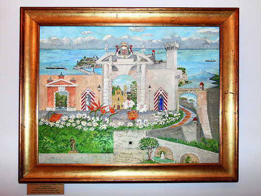 Des tableaux de Pierre Frédéric Orecchia exposés en Mairie