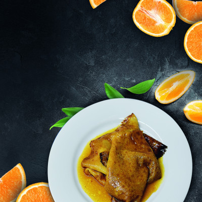 Les crêpes Suzette