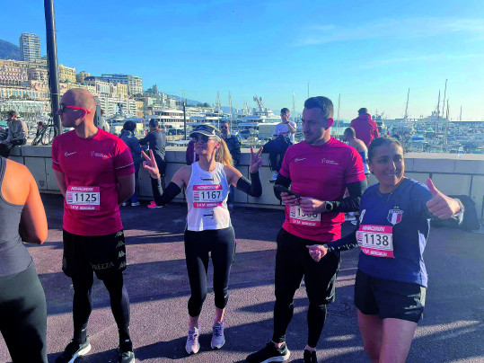 Participation de l'Hercule Fitness Club au Monaco Run : retour en images