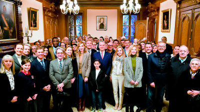 Réception des nouveaux Monégasques en Mairie