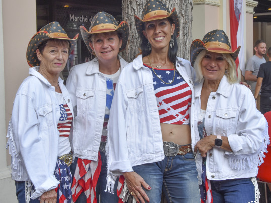 Soirée américaine au Marché de la Condamine