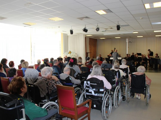 Concerts de l’Académie Rainier III auprès de nos aînés